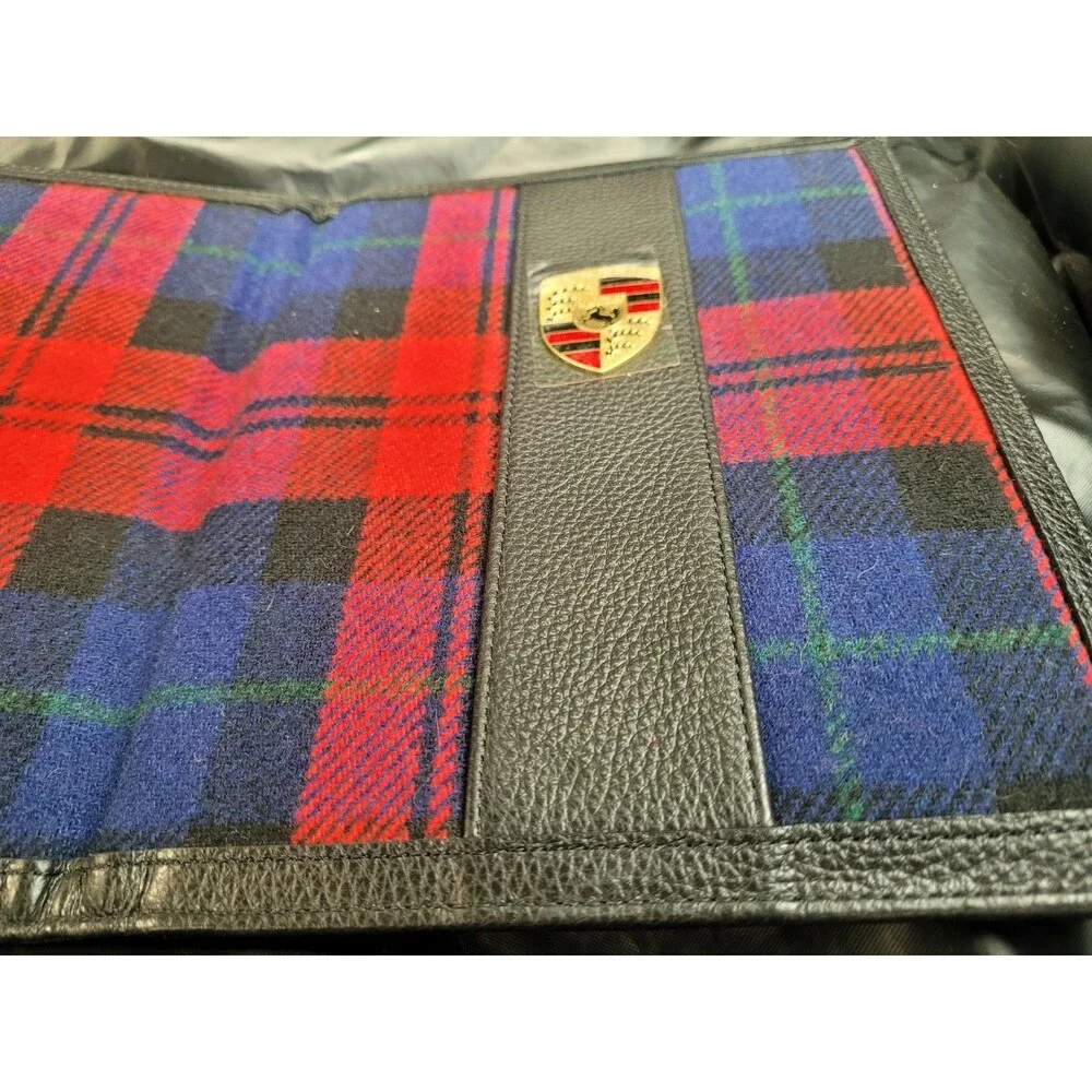 Genuine Porsche Classic Tartan Document Wallet Pouch 1974-1982 911 SC Turbo 930